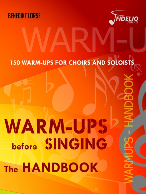 Title details for Warm-ups before singing by Benedikt Lorse - Available